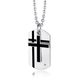 Men's Christian Necklace <br> Dog Tag