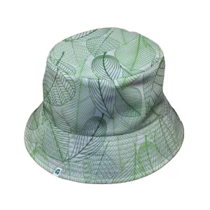 Micro Minimalist Leaves Bucket Hat