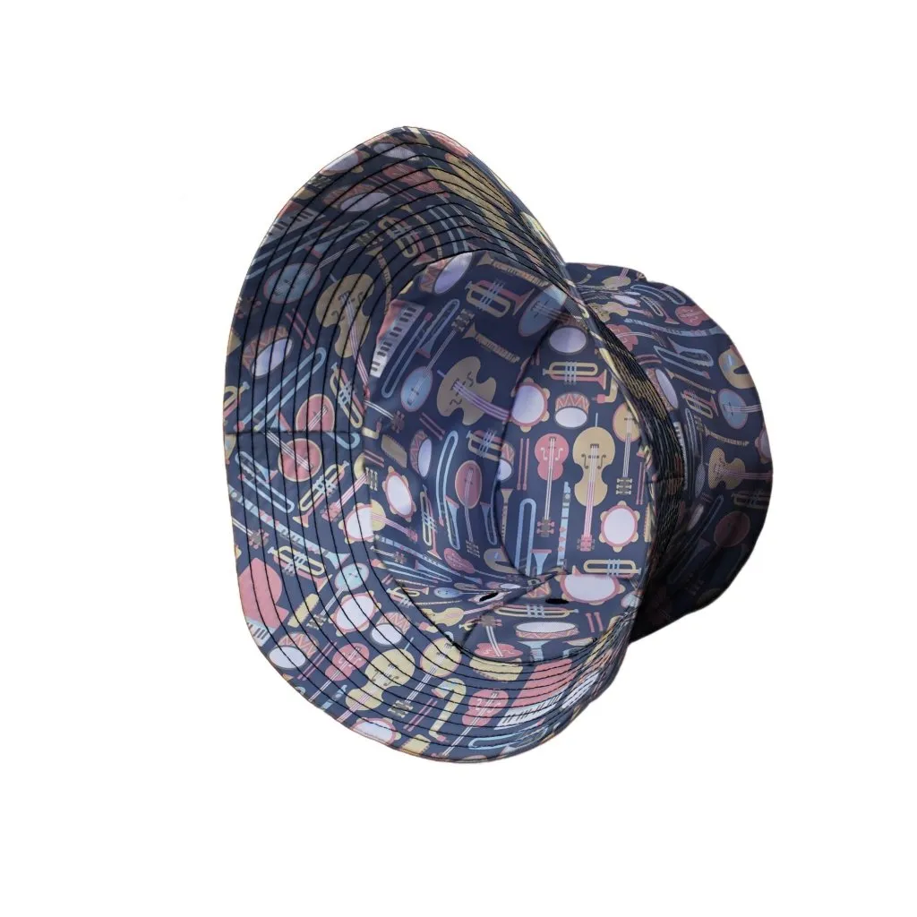 Musical Instruments Bucket Hat