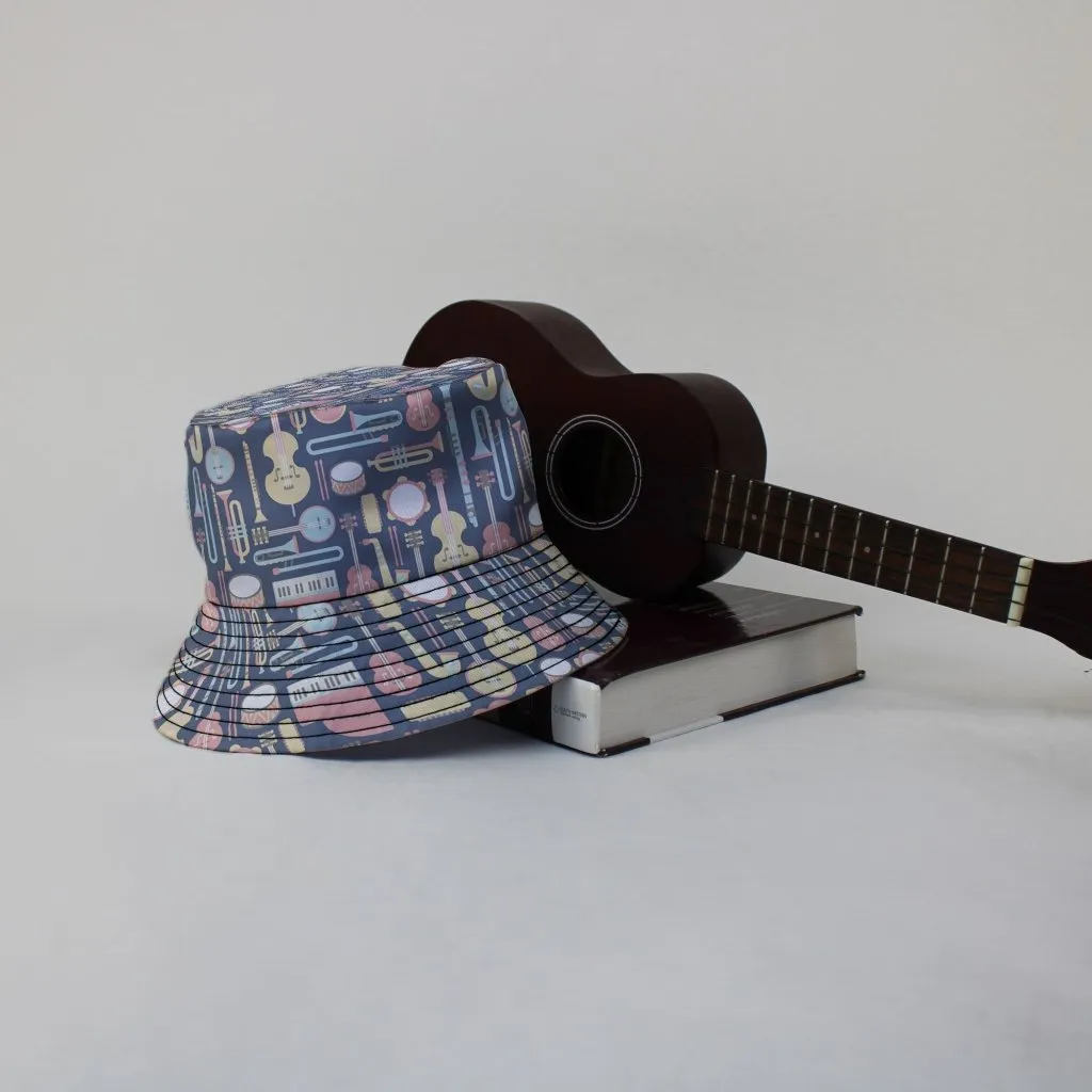 Musical Instruments Bucket Hat