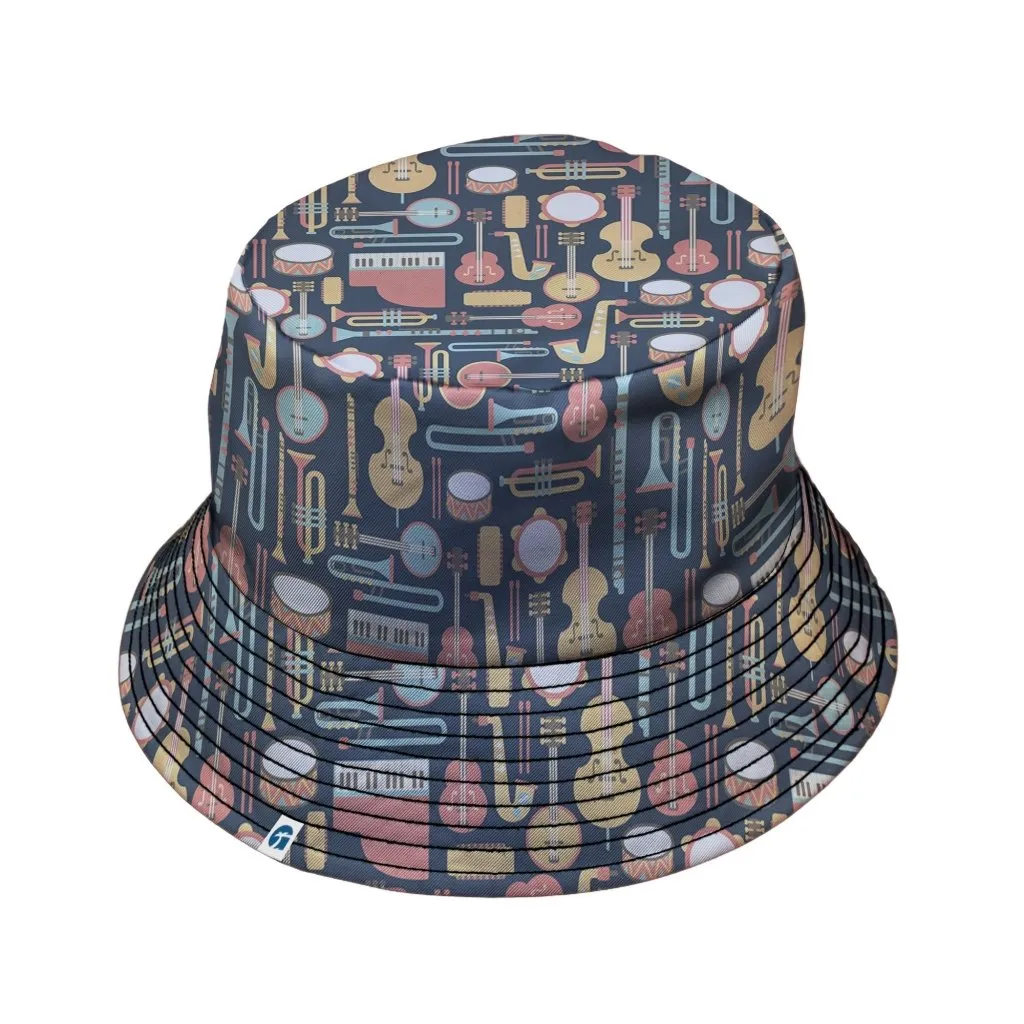 Musical Instruments Bucket Hat