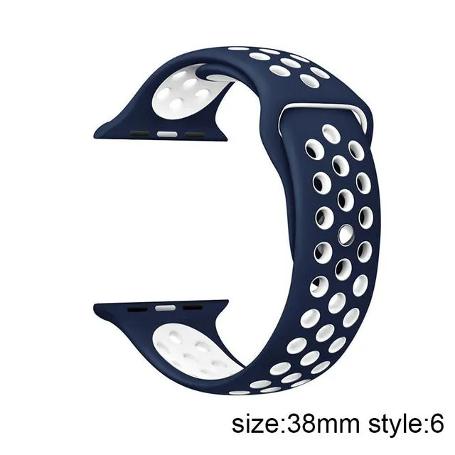 New Arrival Colorful Silicone S t r a p Series1 2 Rubber Sport Bracelet Wrist B a n d Men Women Clock P