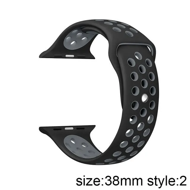 New Arrival Colorful Silicone S t r a p Series1 2 Rubber Sport Bracelet Wrist B a n d Men Women Clock P