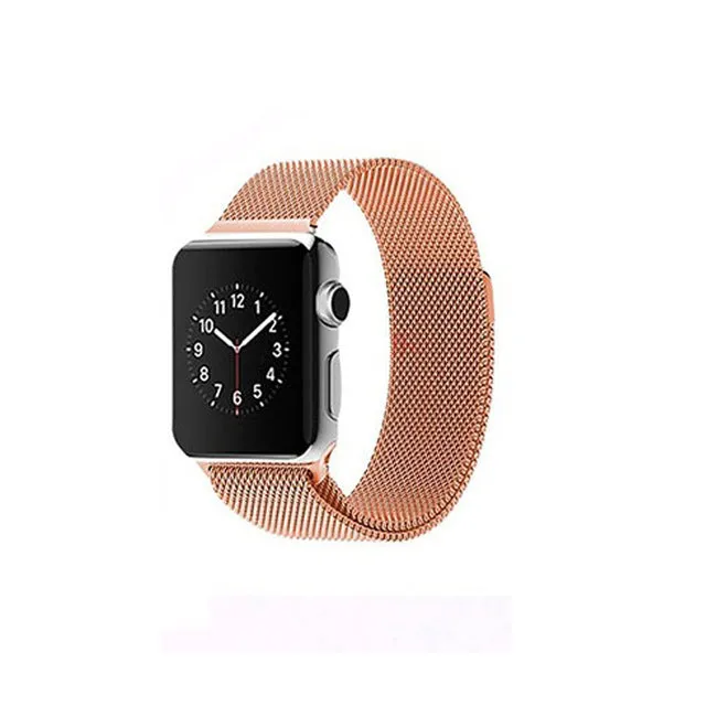 New Fashion Watch B a n d Milanese Loop Steel Freely Fully Magnetic Closure Clasp Clock S t r a p s 38-42mm Digital Watch