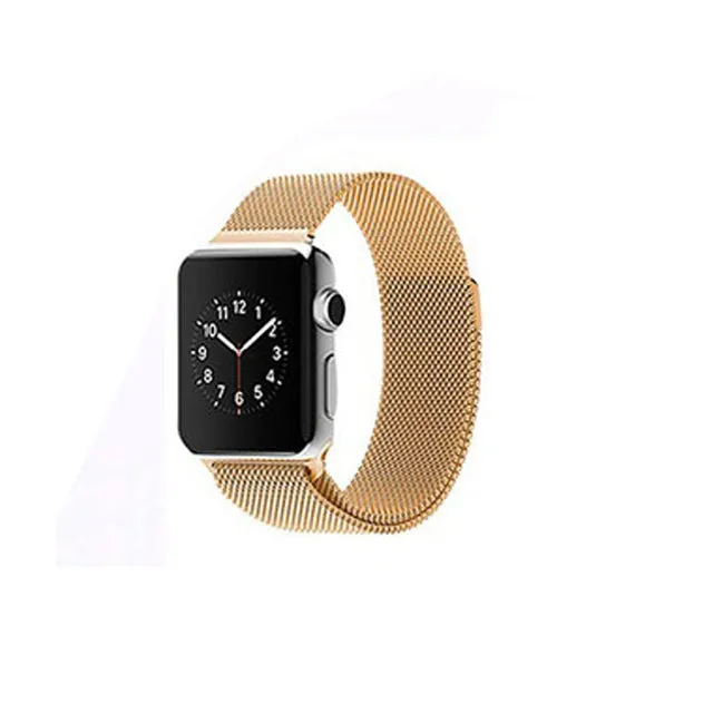 New Fashion Watch B a n d Milanese Loop Steel Freely Fully Magnetic Closure Clasp Clock S t r a p s 38-42mm Digital Watch