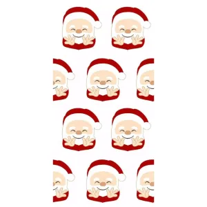 N.J Products 22cm Hello Santa Hanky (Pack of 10)