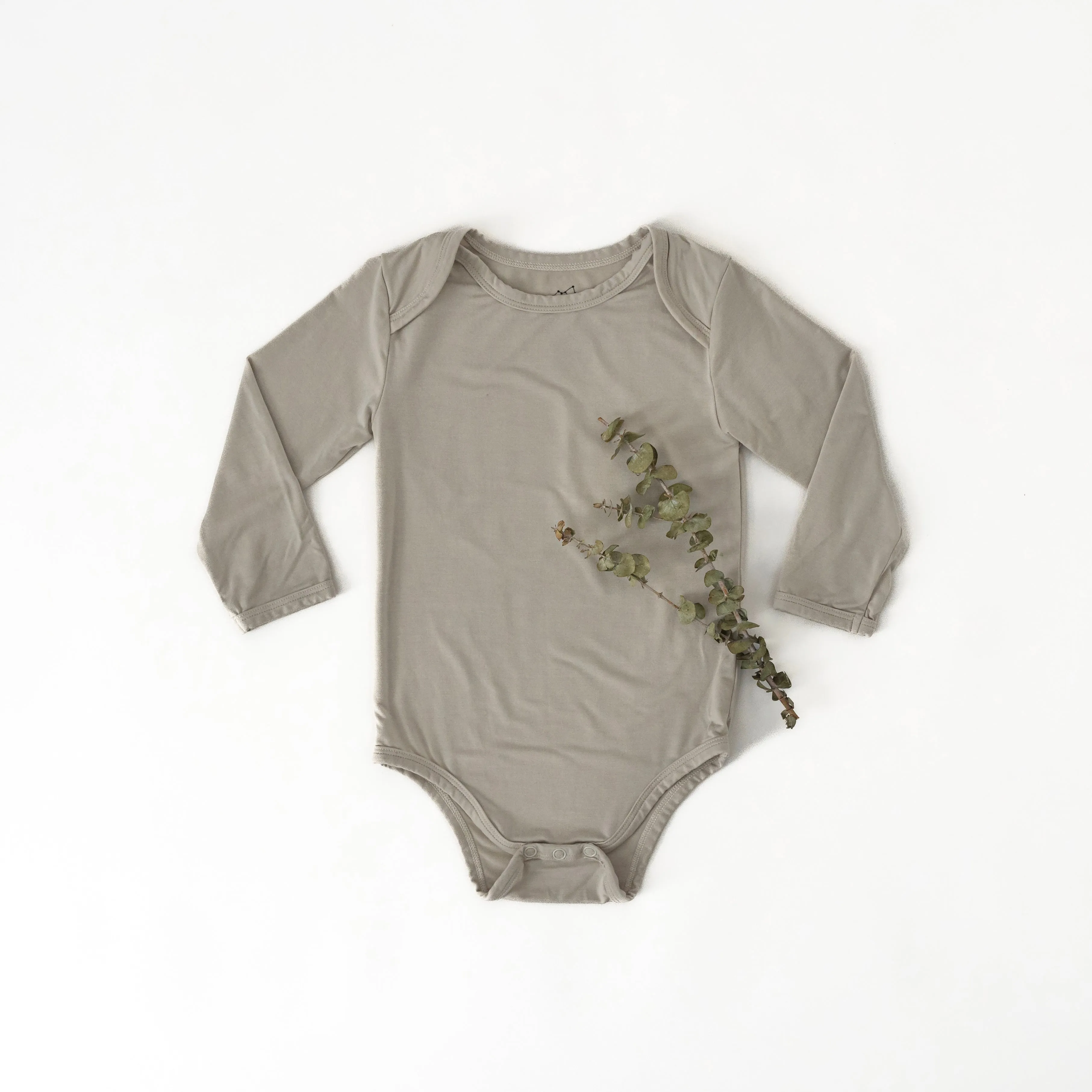 Nyte Nyte Long Sleeve Bone Onesie