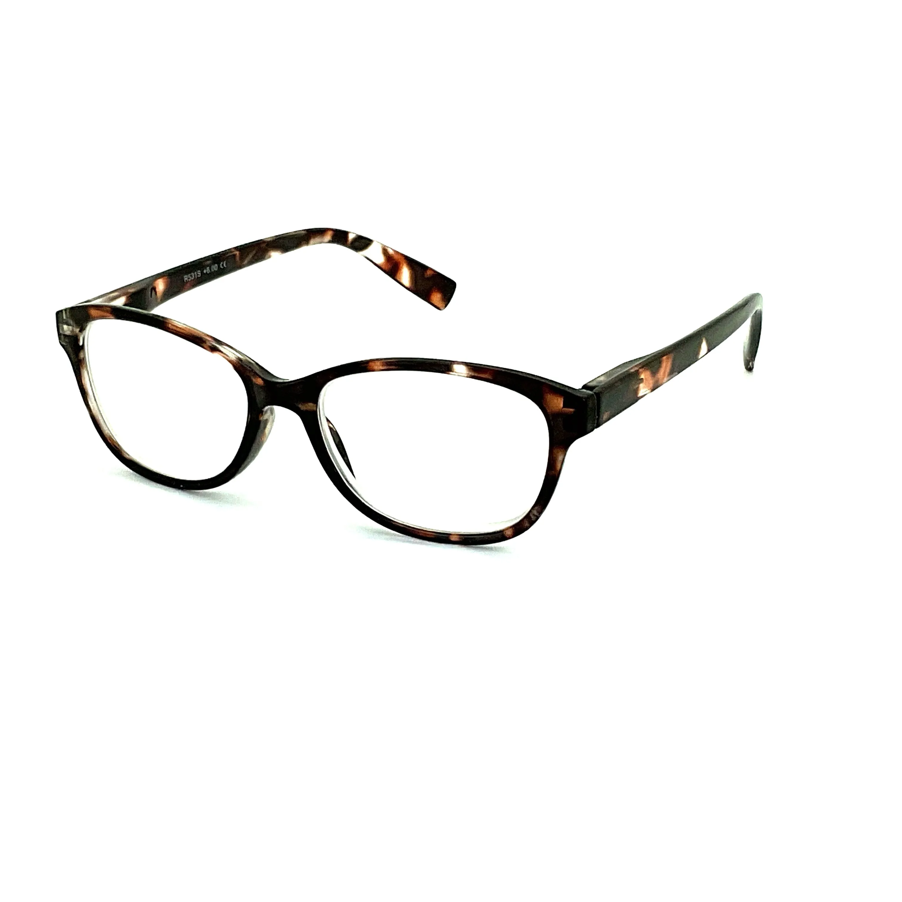 On The Nose High Power Oval Shape Spring Temple Reading Glasses up to  6.00