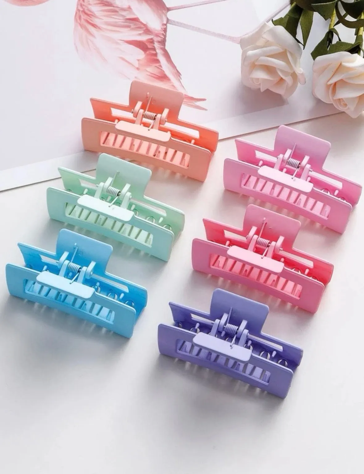 Pastel Hair Clips