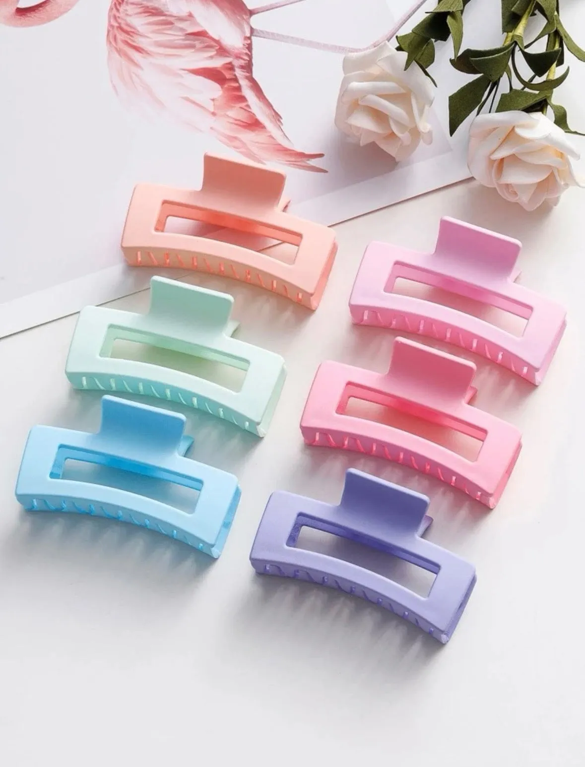 Pastel Hair Clips