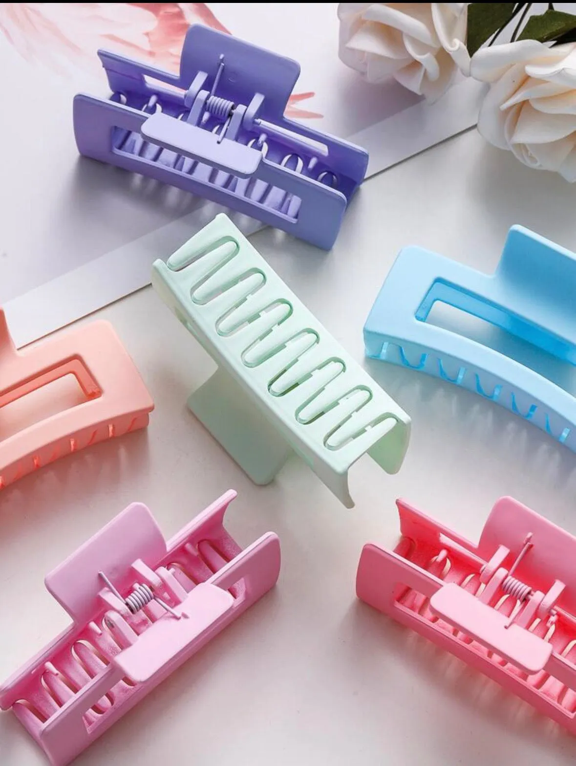 Pastel Hair Clips