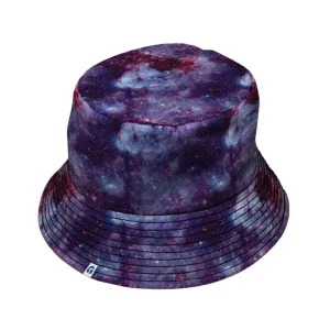 Purple Nebula Space Bucket Hat