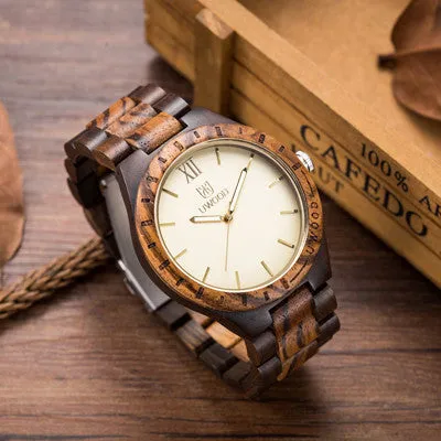 QUartz UWOOD Wooden Watch