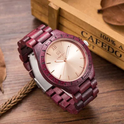 QUartz UWOOD Wooden Watch