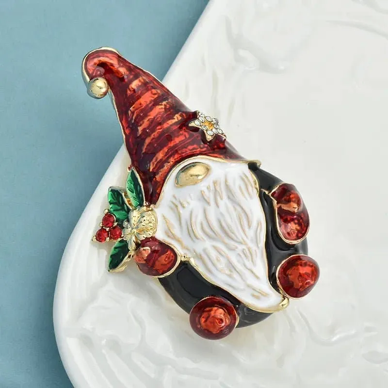 Santa Claus Brooches