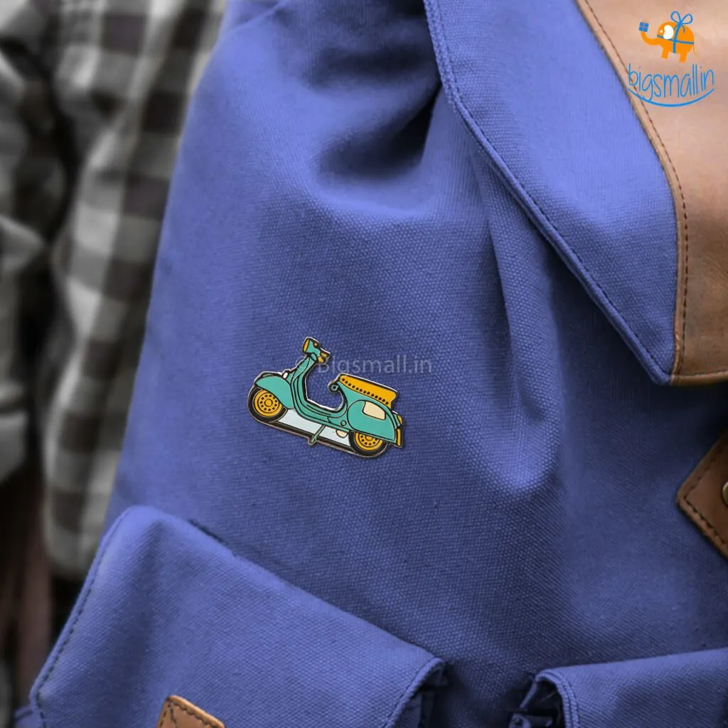 Scooter Lapel Pin