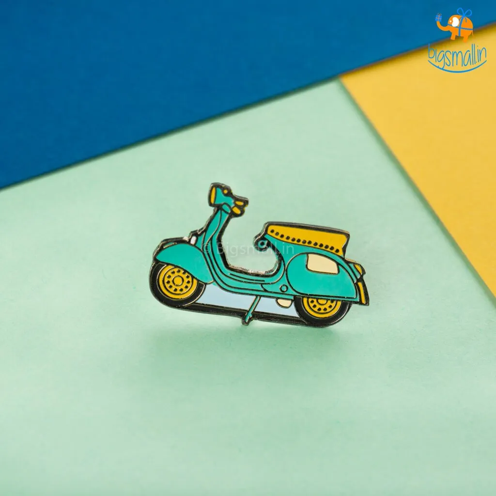 Scooter Lapel Pin