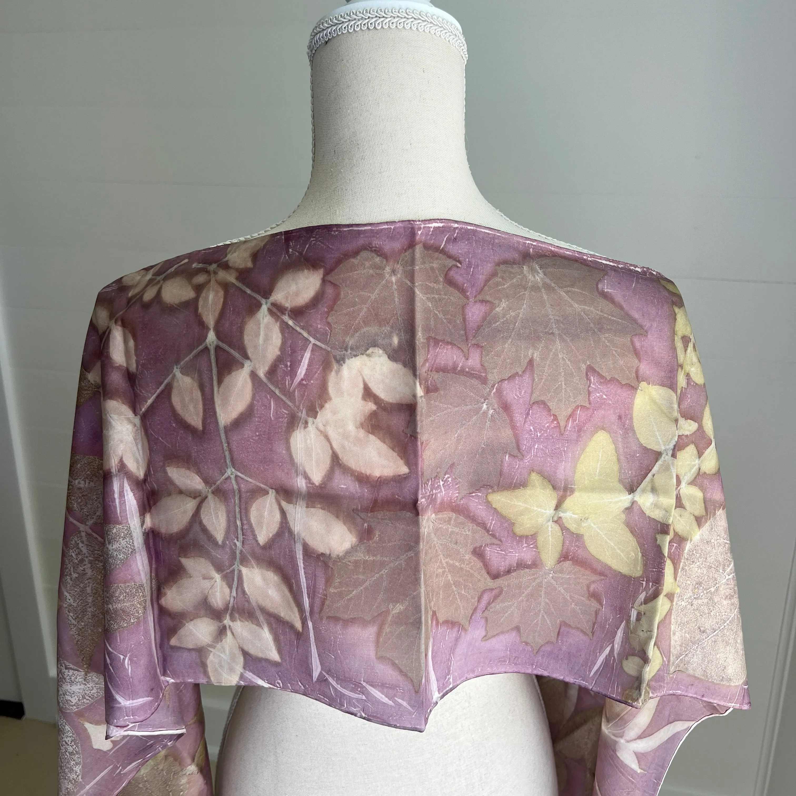 Silk Scarf | "Dolly" Cochineal - Sappanwood