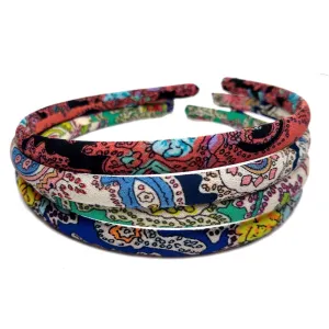 Skinny Paisley Headbands // CLEARANCE