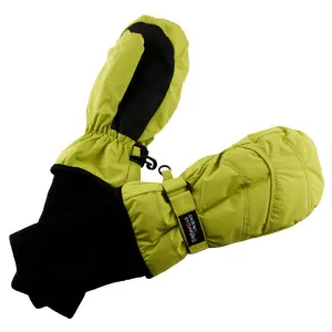 SnowStoppers® Nylon Mittens - Lime