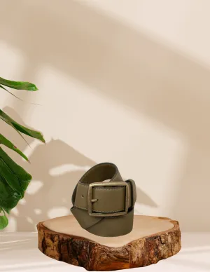 Thalia Belt Olive Leather