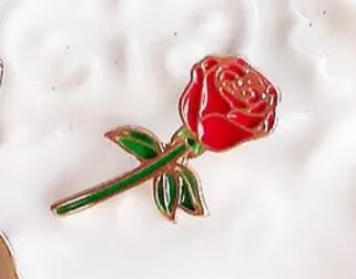 Timlee X127 Cartoon Cat Kitty Cocktail Wine Rose Flower Hand Cute Metal Brooch Pins Button Pins Gift Wholesale