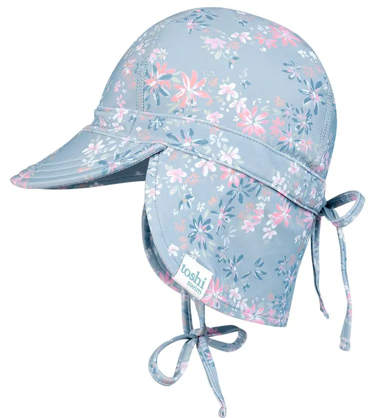 Toshi Swim Baby Flap Cap Classic Athena Dusk