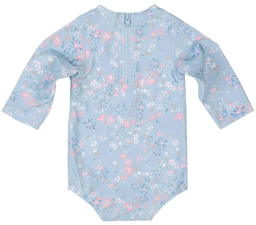 Toshi Swim Baby Onesie Long Sleeve Athena Dusk