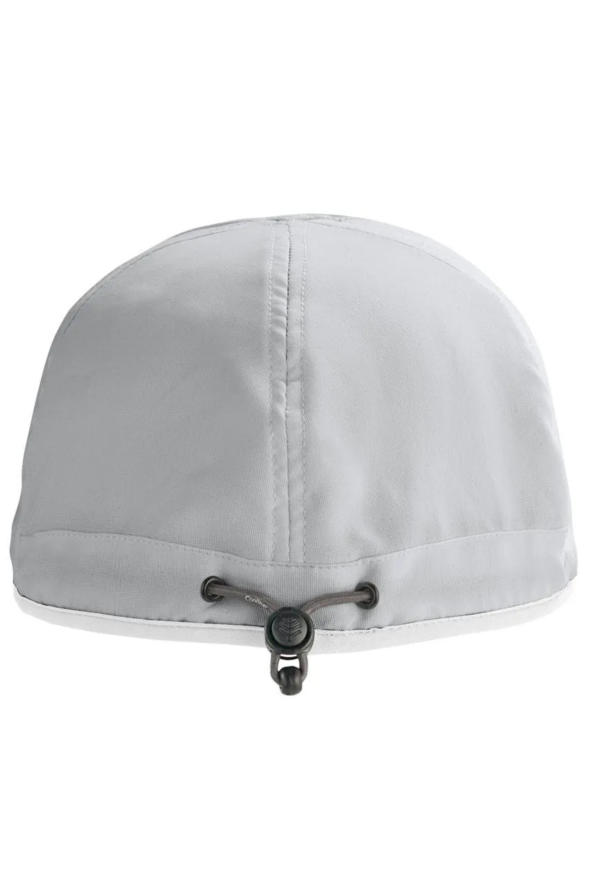 Unisex Lenny Sport Cap  |  Silver/White