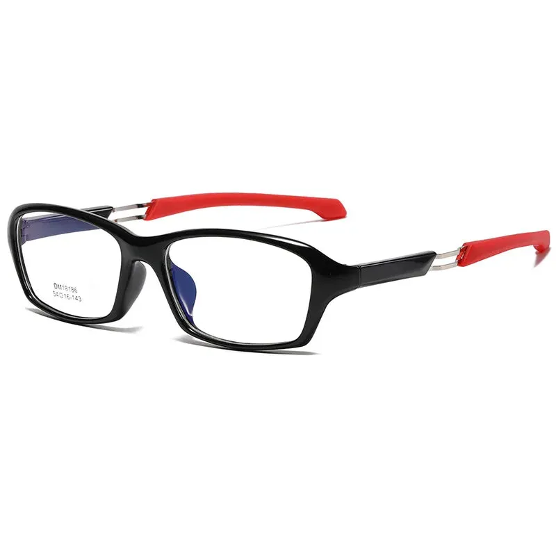 Vicky Women's Full Rim Square Tr 90 Silicone Sport Reading Glasses 18186