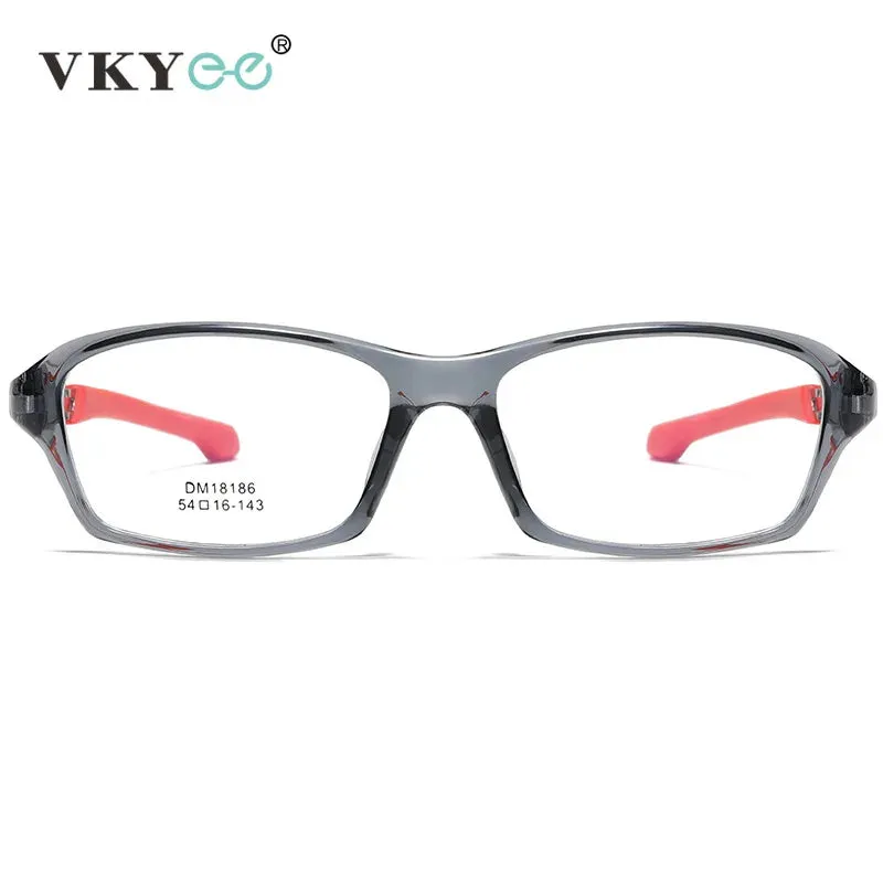 Vicky Women's Full Rim Square Tr 90 Silicone Sport Reading Glasses 18186