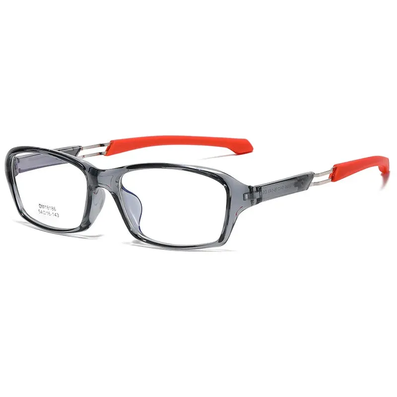 Vicky Women's Full Rim Square Tr 90 Silicone Sport Reading Glasses 18186