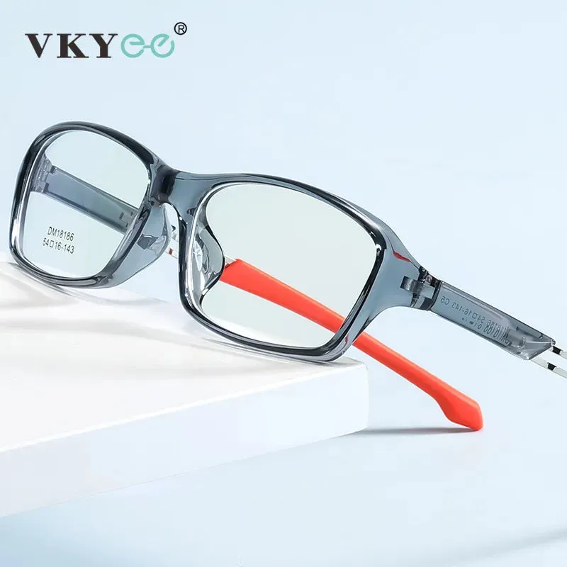 Vicky Women's Full Rim Square Tr 90 Silicone Sport Reading Glasses 18186