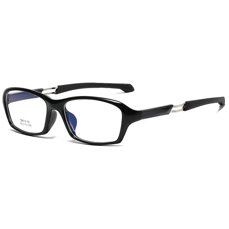 Vicky Women's Full Rim Square Tr 90 Silicone Sport Reading Glasses 18186