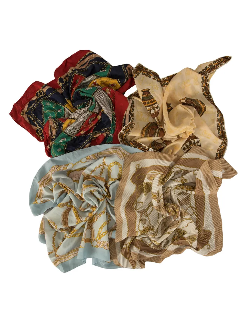 Vintage Silk Scarves Bundle (20 pcs)