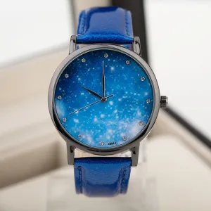 Watch Moon Photo Unisex watch Women Men Wristwatch Starry Sky Space Watch Little Star Wristwatch Special Birthday Gift saat