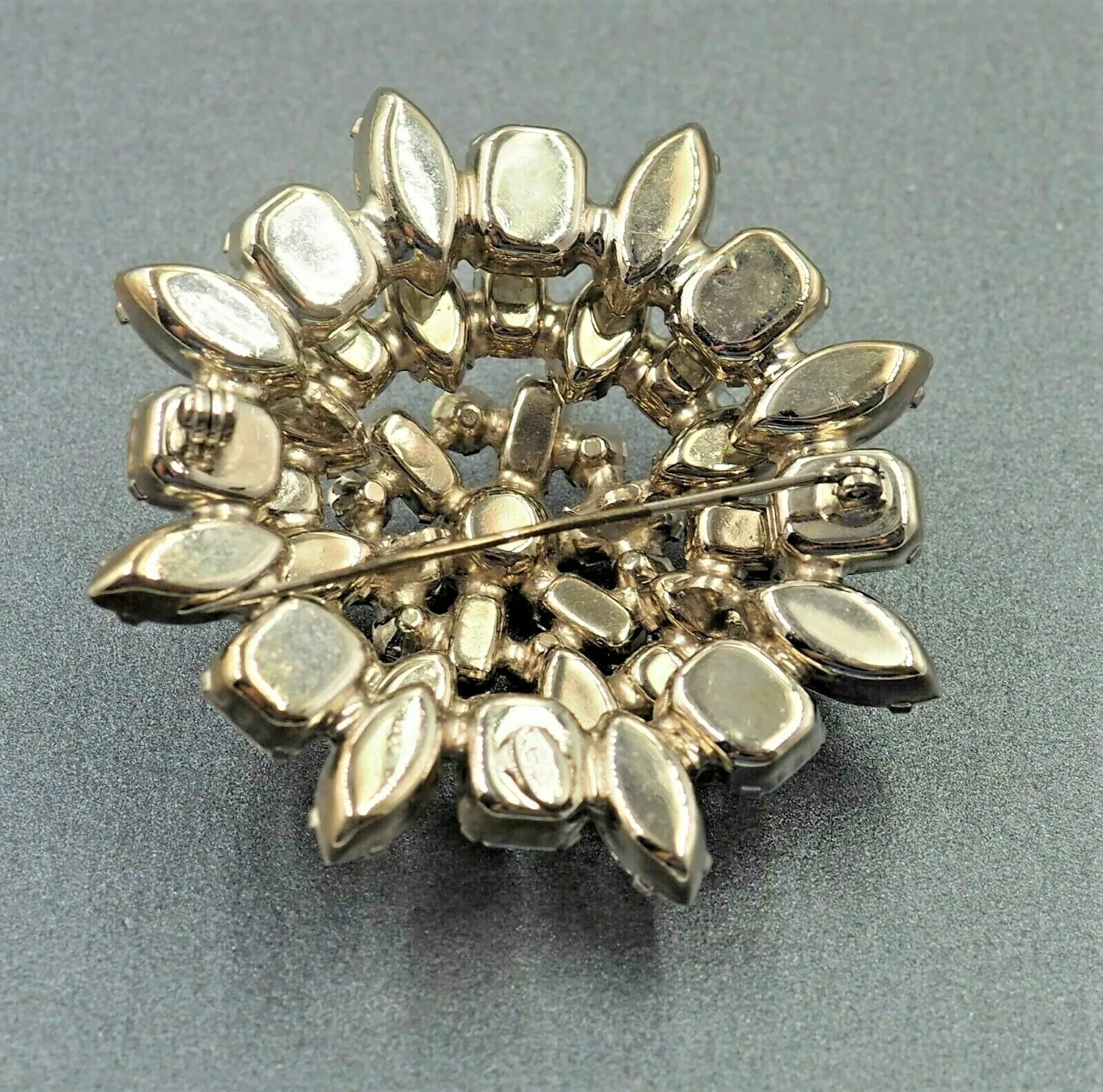 Weiss Handmade Rhinestone Brooch - c.1952