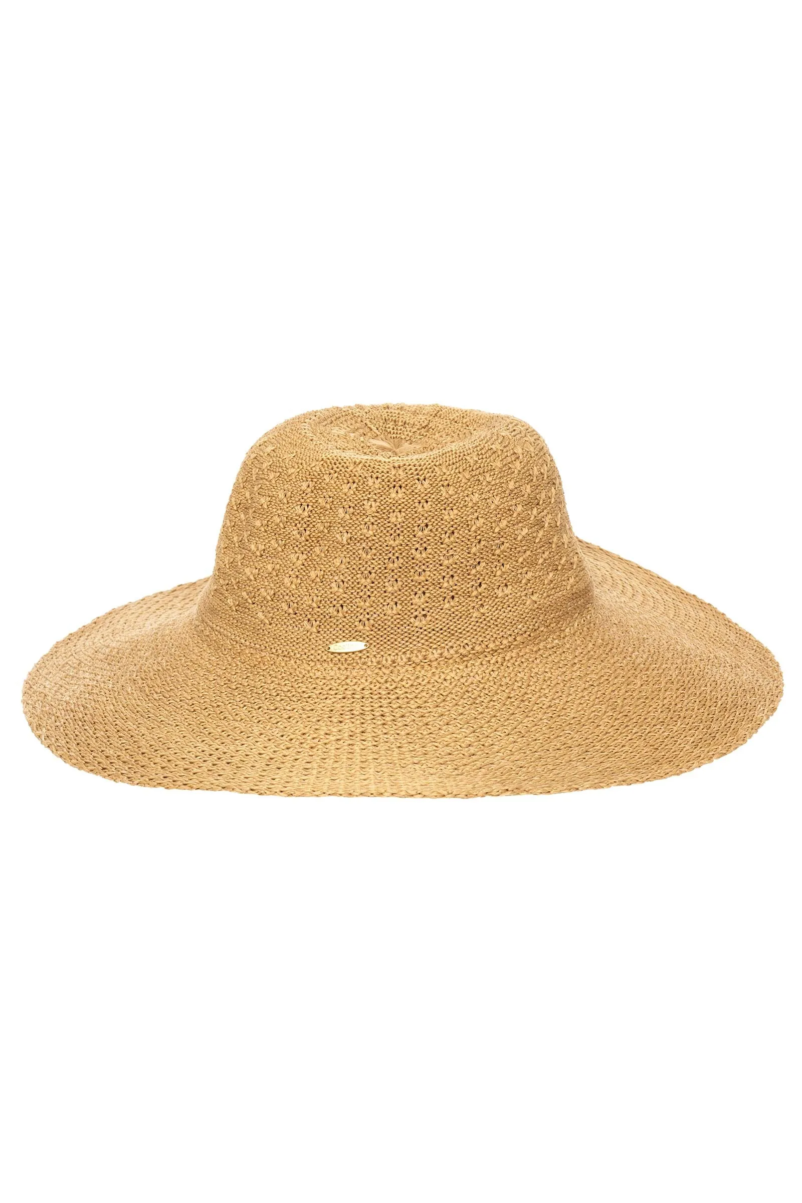 Women's Perla Packable Wide Brim Hat  |  Natural