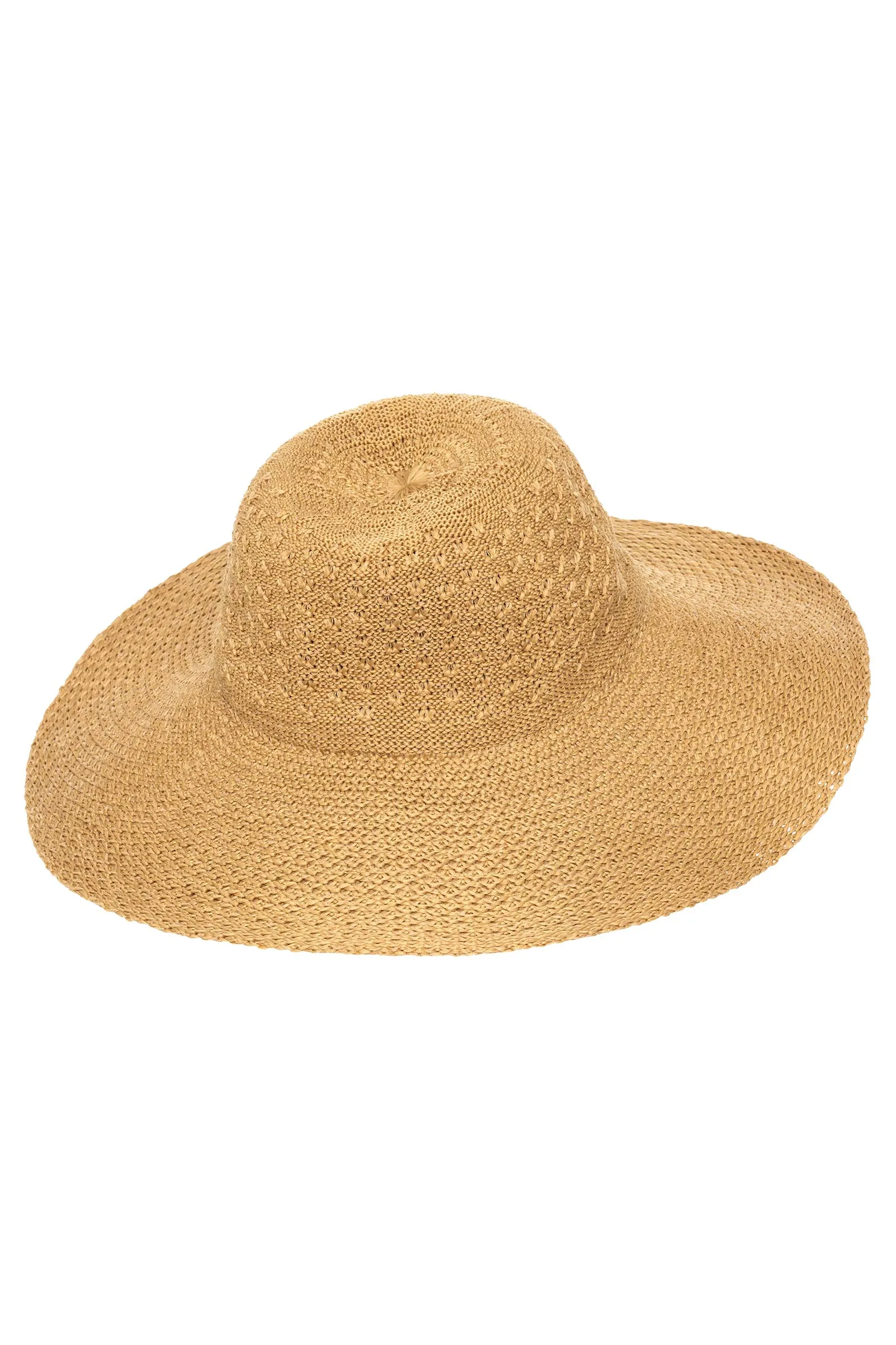 Women's Perla Packable Wide Brim Hat  |  Natural