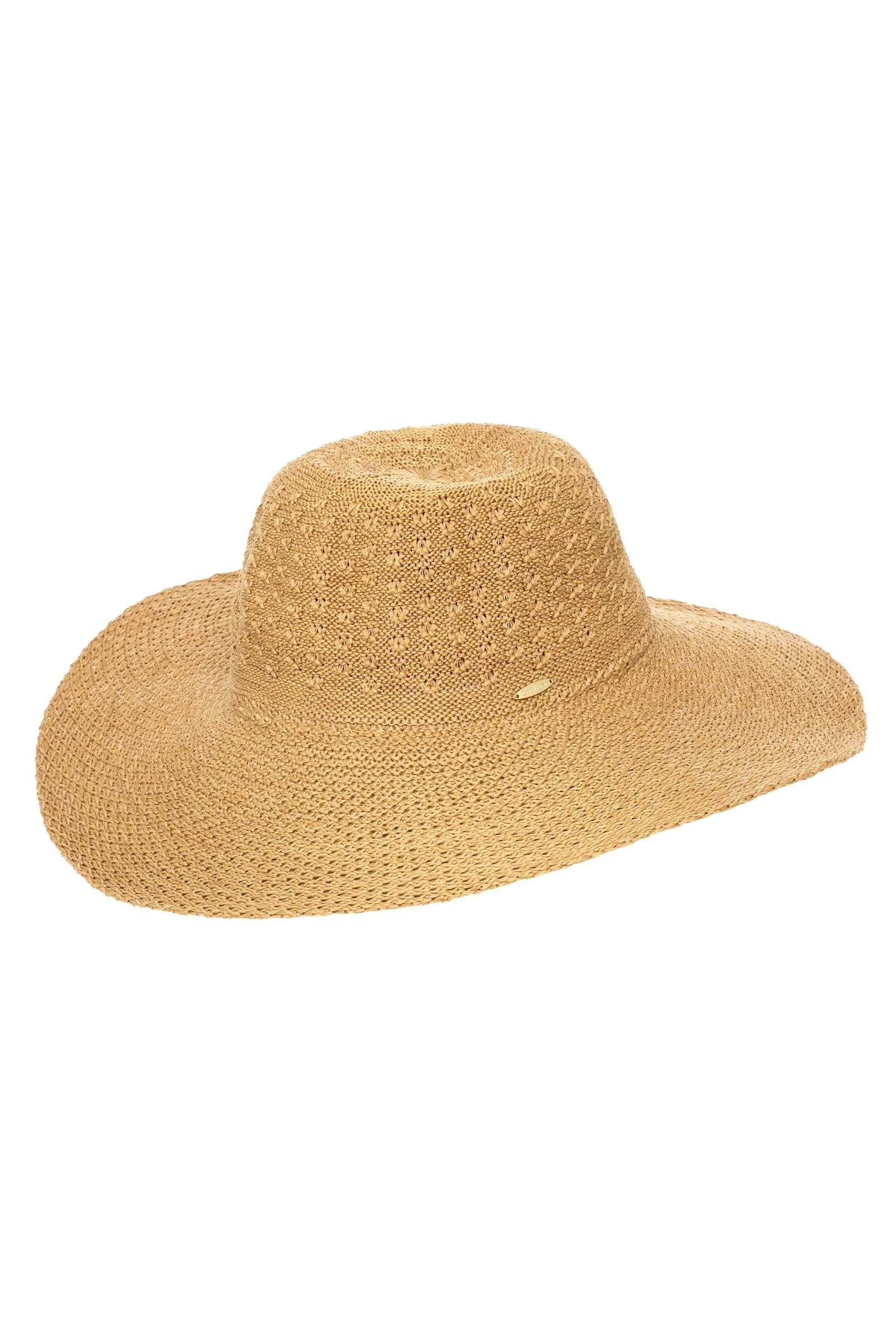 Women's Perla Packable Wide Brim Hat  |  Natural