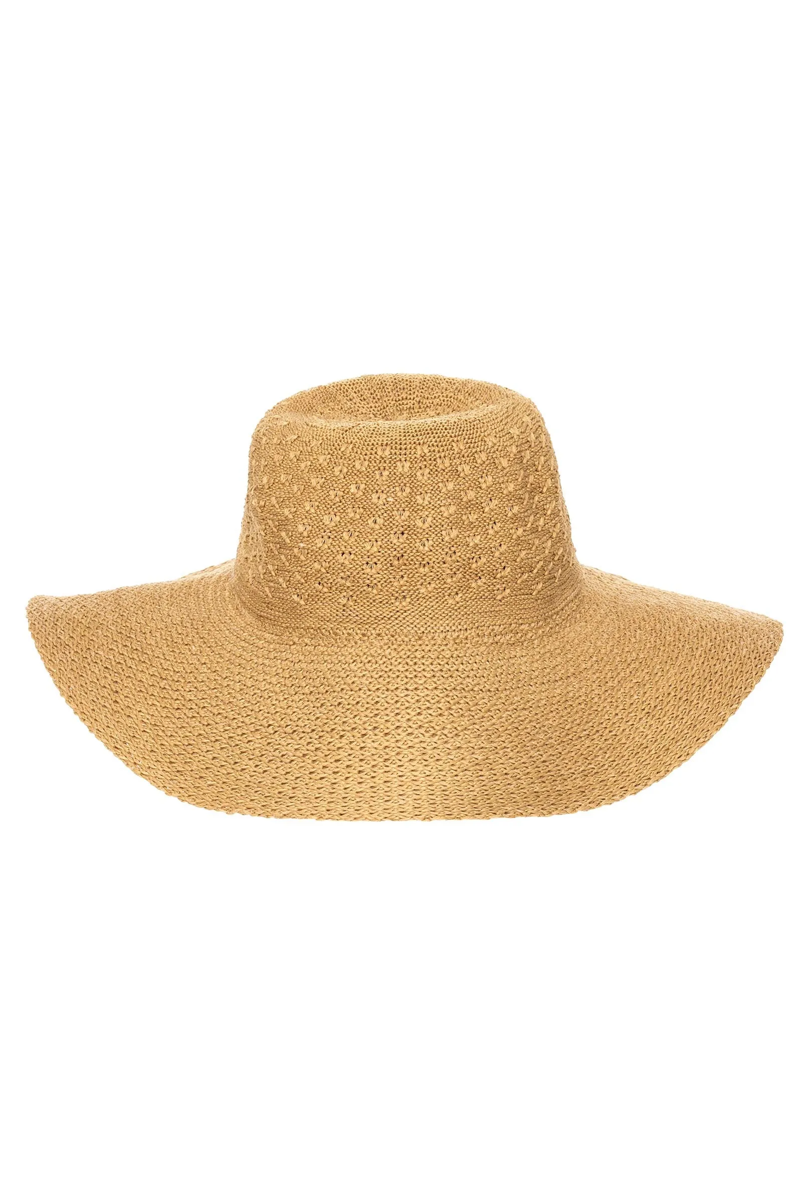 Women's Perla Packable Wide Brim Hat  |  Natural